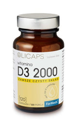 Olicaps Vitamin D3 2000 120 Kapseln FORMEDS Widerstand - Biolaboratorium
